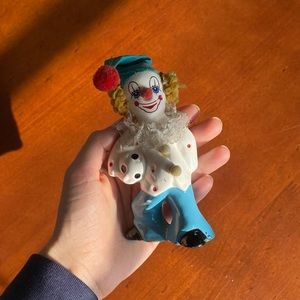 Vintage clown figurine